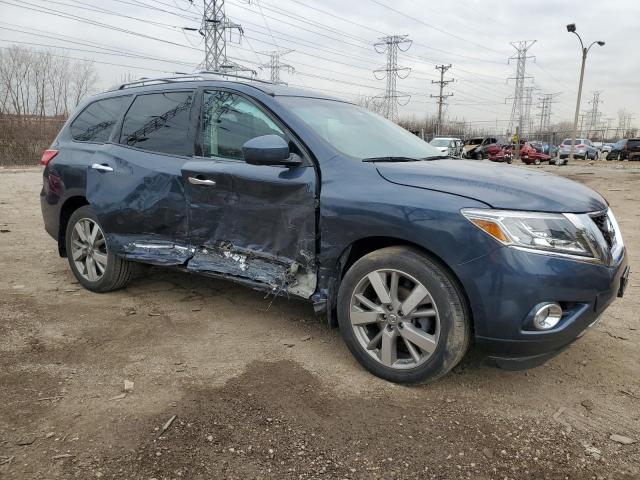 5N1AR2MM6FC686227 - 2015 NISSAN PATHFINDER S 蓝色 照片 4