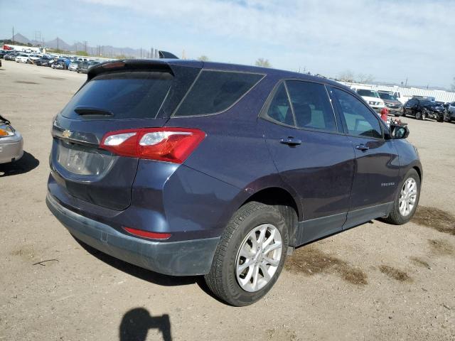 3GNAXHEV1JS638486 - 2018 CHEVROLET EQUINOX LS BLUE photo 3