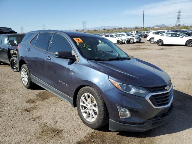 3GNAXHEV1JS638486 - 2018 CHEVROLET EQUINOX LS BLUE photo 4