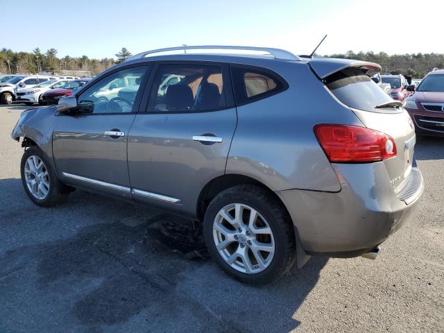 JN8AS5MV6DW661587 - 2013 NISSAN ROGUE S GRAY photo 2