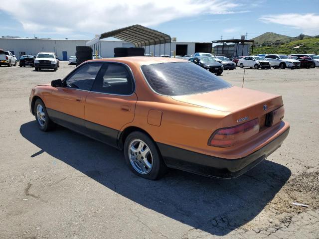 JT8VK13T5N0070689 - 1992 LEXUS ES 300 ORANGE photo 2