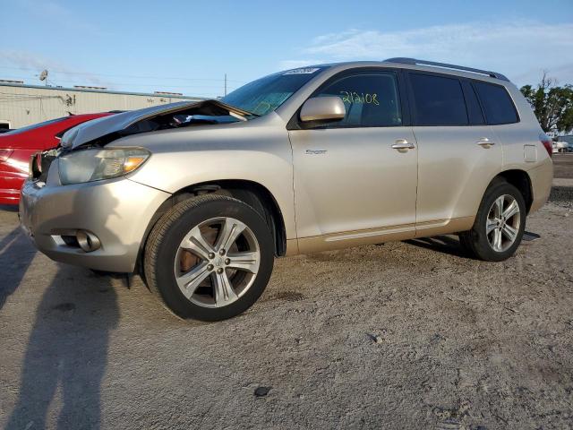 JTEES43A992142680 - 2009 TOYOTA HIGHLANDER SPORT BEIGE photo 1