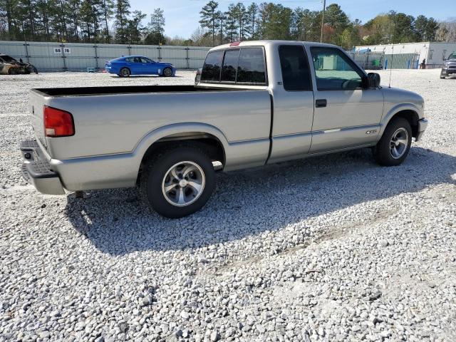 1GCCS195318218318 - 2001 CHEVROLET S TRUCK S10 GRAY photo 3