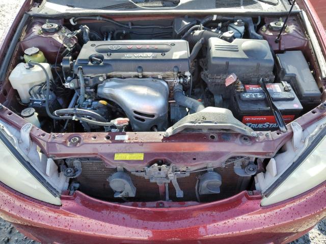 4T1BE30KX5U001987 - 2005 TOYOTA CAMRY LE RED photo 11