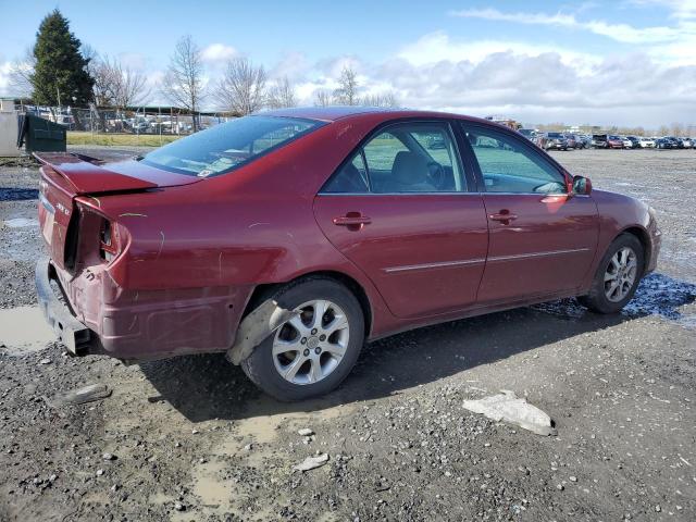 4T1BE30KX5U001987 - 2005 TOYOTA CAMRY LE RED photo 3