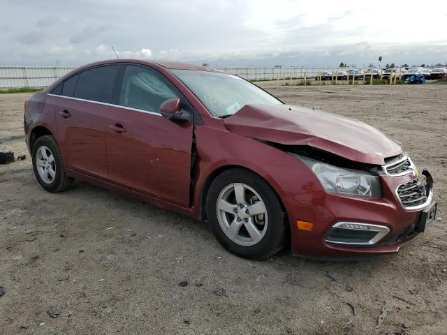 1G1PC5SB6F7287693 - 2015 CHEVROLET CRUZE LT BURGUNDY photo 4