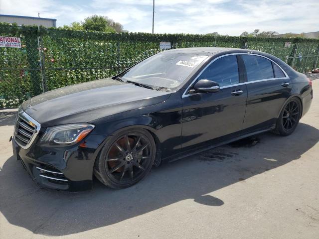 WDDUG6GB9JA367360 - 2018 MERCEDES-BENZ S 450 BLACK photo 1