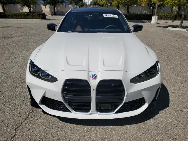 WBS33AY06PFP15671 - 2023 BMW M3 COMPETITION WHITE photo 5