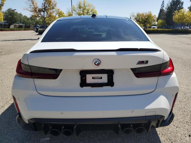 WBS33AY06PFP15671 - 2023 BMW M3 COMPETITION WHITE photo 6