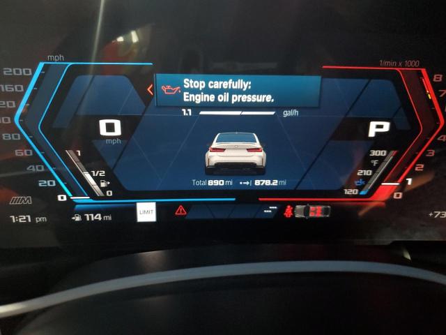 WBS33AY06PFP15671 - 2023 BMW M3 COMPETITION WHITE photo 9