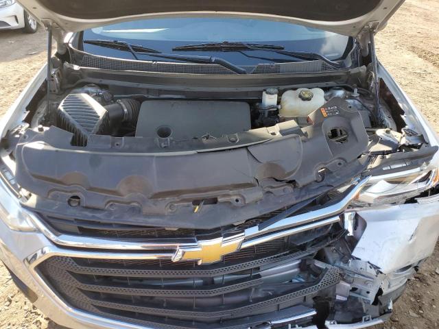 1GNERFKW1MJ245025 - 2021 CHEVROLET TRAVERSE LS SILVER photo 12