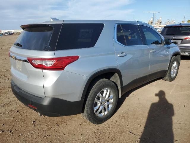 1GNERFKW1MJ245025 - 2021 CHEVROLET TRAVERSE LS SILVER photo 3