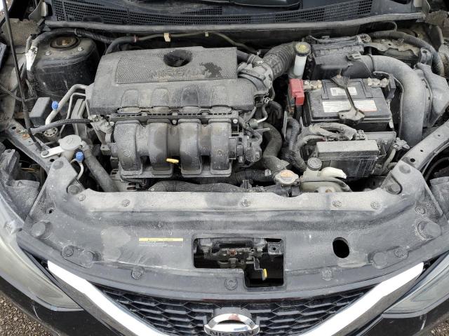 3N1AB7AP5JY274341 - 2018 NISSAN SENTRA S BLACK photo 11