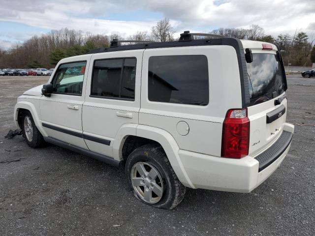 1J8HG48K37C562911 - 2007 JEEP COMMANDER WHITE photo 2