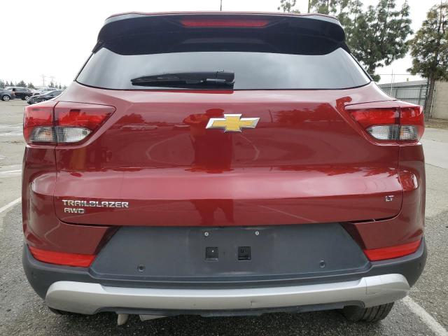 KL79MRSL0PB073307 - 2023 CHEVROLET TRAILBLAZE LT RED photo 6