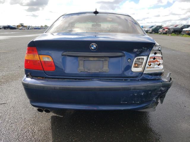 WBAAZ33434KP83235 - 2004 BMW 325 IS SULEV BLUE photo 6