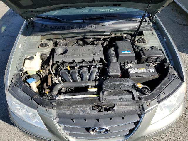 5NPEU4ACXAH628906 - 2010 HYUNDAI SONATA SE GREEN photo 11