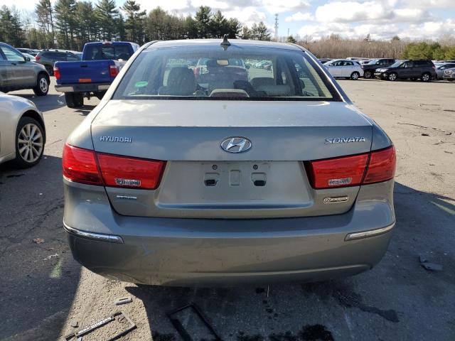 5NPEU4ACXAH628906 - 2010 HYUNDAI SONATA SE GREEN photo 6