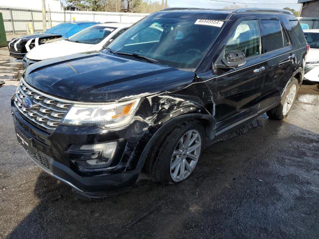 1FM5K8F83GGC50163 - 2016 FORD EXPLORER LIMITED BLACK photo 1