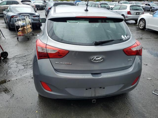 KMHD35LH4EU226139 - 2014 HYUNDAI ELANTRA GT GRAY photo 6