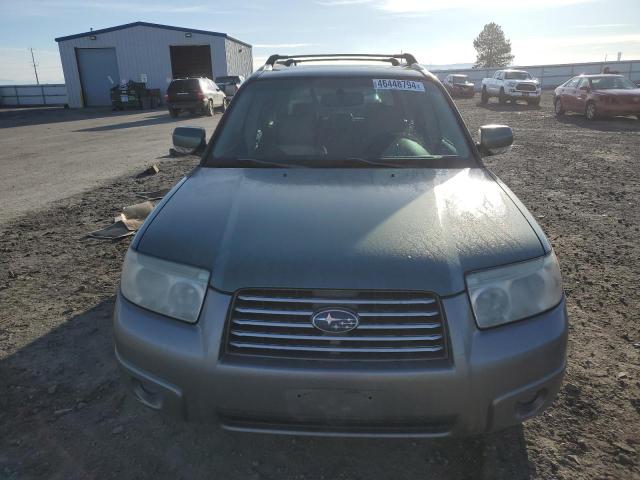 JF1SG676X6H741662 - 2006 SUBARU FORESTER 2.5X LL BEAN GREEN photo 5