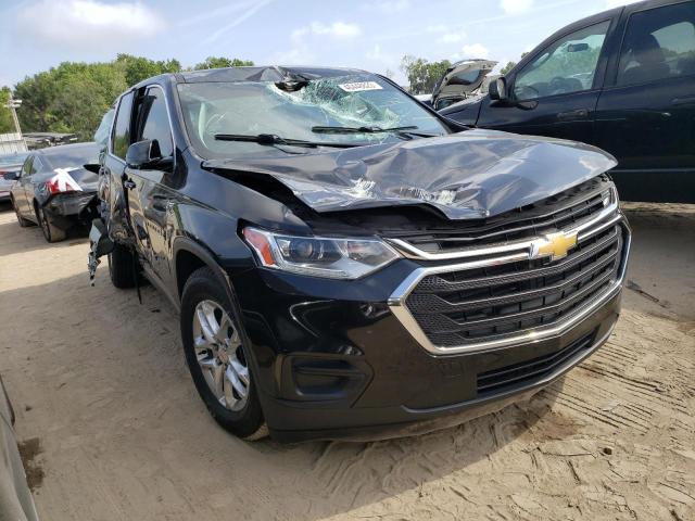 1GNERFKW9KJ308790 - 2019 CHEVROLET TRAVERSE LS BLACK photo 4