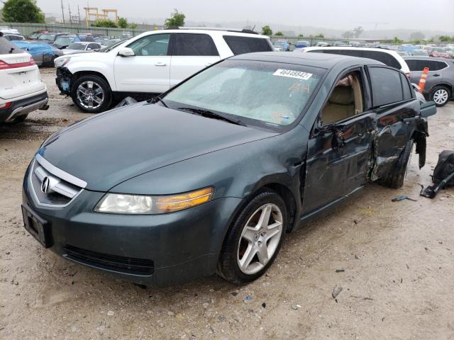 19UUA66265A057574 - 2005 ACURA TL GREEN photo 2