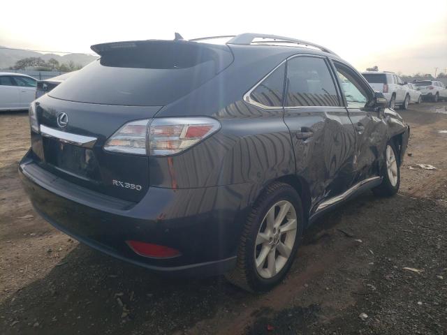 2T2ZK1BAXBC045254 - 2011 LEXUS RX 350 CHARCOAL photo 3