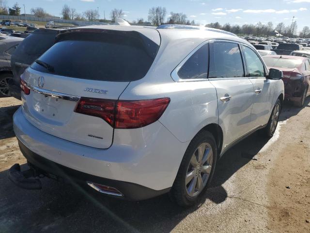 5FRYD4H8XFB013744 - 2015 ACURA MDX ADVANCE WHITE photo 3