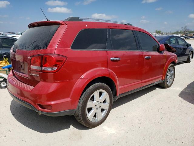 3C4PDCDG3ET159018 - 2014 DODGE JOURNEY LIMITED RED photo 3