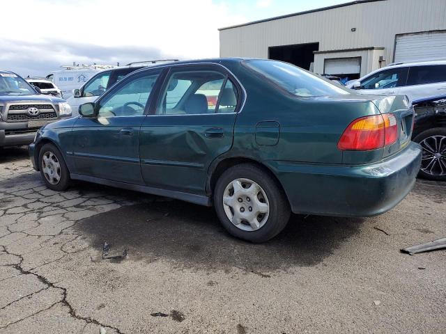 1HGEJ8646XL011171 - 1999 HONDA CIVIC EX GREEN photo 2