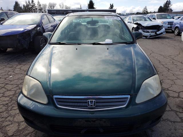 1HGEJ8646XL011171 - 1999 HONDA CIVIC EX GREEN photo 5