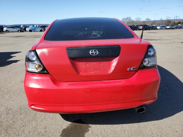 JTKDE177250053441 - 2005 TOYOTA SCION TC RED photo 6