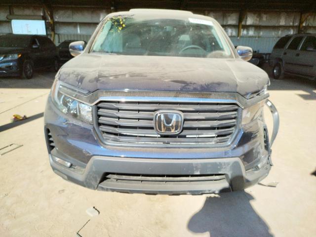 5FPYK3F57PB022291 - 2023 HONDA RIDGELINE RTL BLUE photo 5