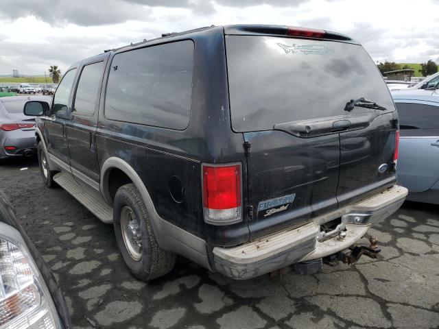 1FMNU42S9YEC52291 - 2000 FORD EXCURSION LIMITED BLACK photo 2