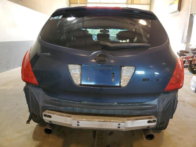 JN8AZ08WX3W208363 - 2003 NISSAN MURANO SL BLUE photo 6