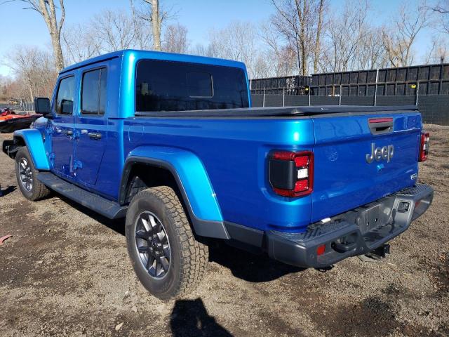 1C6HJTFG1LL185143 - 2020 JEEP GLADIATOR OVERLAND BLUE photo 2