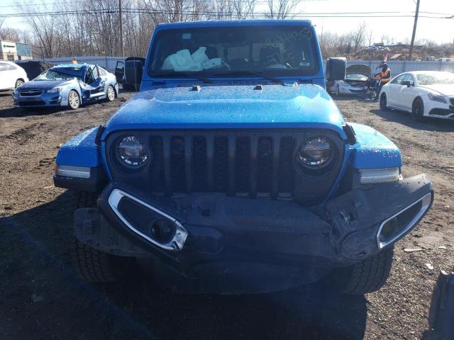 1C6HJTFG1LL185143 - 2020 JEEP GLADIATOR OVERLAND BLUE photo 5