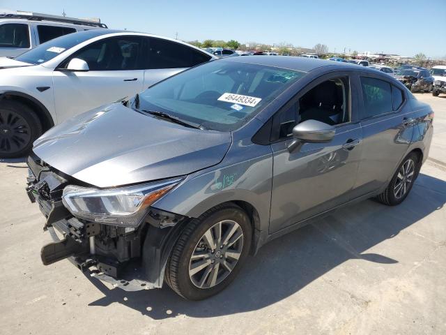 3N1CN8EV1ML895690 - 2021 NISSAN VERSA SV GRAY photo 1