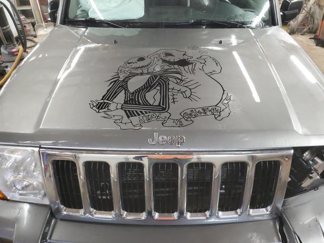 1J8HG48N88C140970 - 2008 JEEP COMMANDER SPORT ნაცრისფერი ფოტო 12