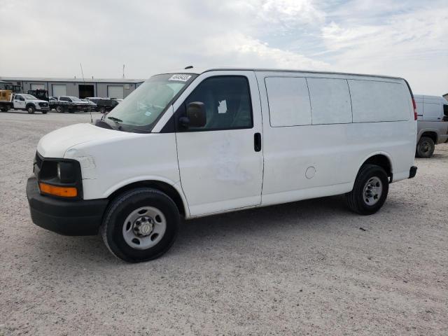 1GAWGPFA4D1105521 - 2013 CHEVROLET EXPRESS G2 LS WHITE photo 1