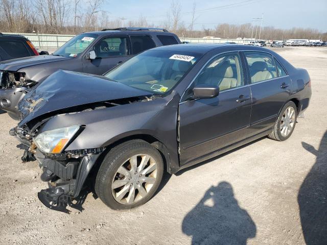 1HGCM665X6A072092 - 2006 HONDA ACCORD EX GRAY photo 1