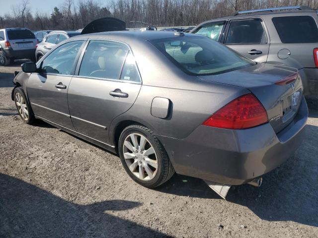 1HGCM665X6A072092 - 2006 HONDA ACCORD EX GRAY photo 2