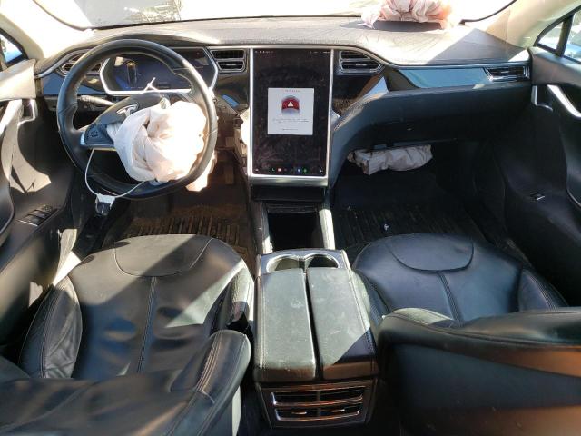 5YJSA1AG8DFP08995 - 2013 TESLA MODEL S GRAY photo 8