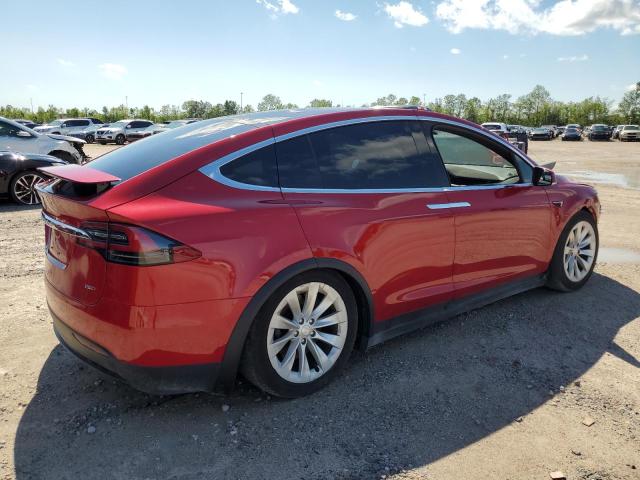 5YJXCBE22HF049404 - 2017 TESLA MODEL X RED photo 3