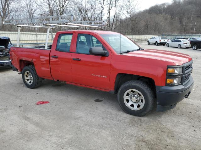 1GCVKPEH3EZ316602 - 2014 CHEVROLET SILVERADO K1500 RED photo 4