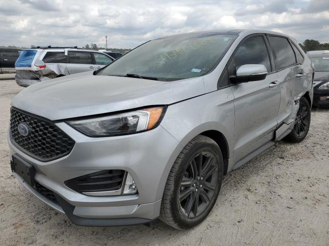 2FMPK3J94LBB29686 - 2020 FORD EDGE SEL SILVER photo 1