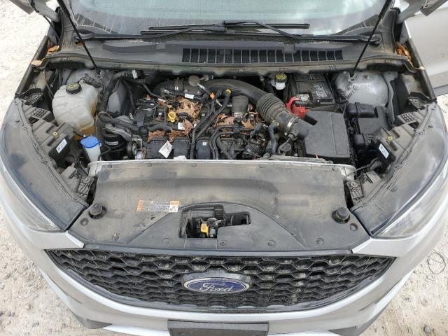 2FMPK3J94LBB29686 - 2020 FORD EDGE SEL SILVER photo 11