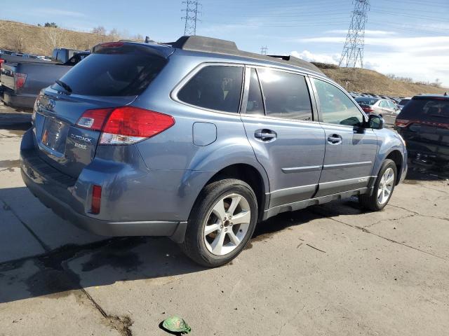 4S4BRBLC9E3210758 - 2014 SUBARU OUTBACK 2.5I LIMITED BLUE photo 3