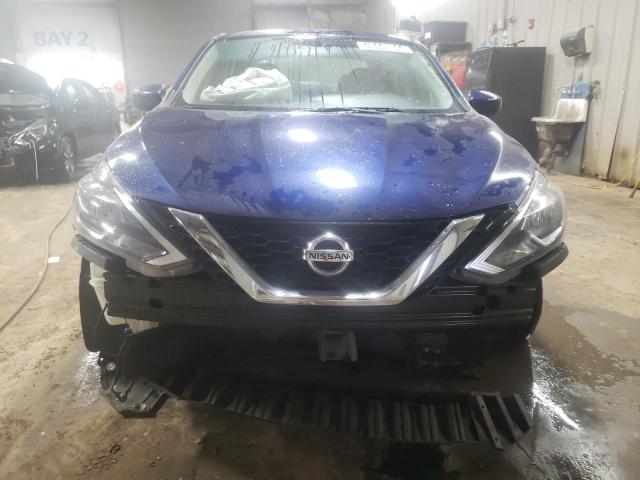 3N1AB7AP8KY346215 - 2019 NISSAN SENTRA S BLUE photo 5